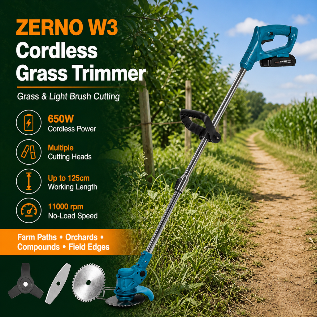 ZERNO W3 Cordless Grass Trimmer