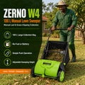 ZERNO W4 100L Manual Push Lawn Sweeper