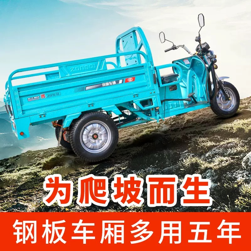 ZERNO CR1 Pro Electric Hydraulic Dump Tricycle